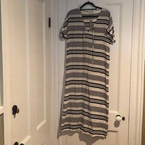 J.Crew Maxi Bathing Suit Coverup 100% Silk